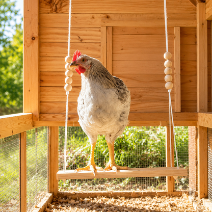 Chicken Play & Perch Swing