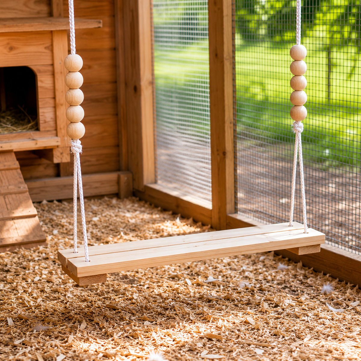 Chicken Play & Perch Swing