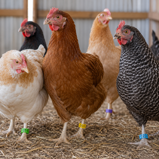 Chicken Identification Leg Bands