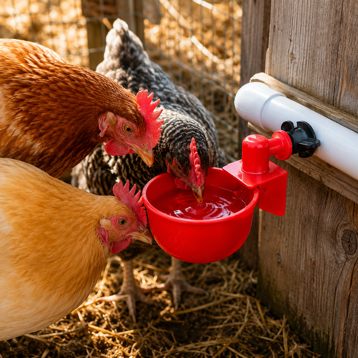 Smart Automatic Chicken Drinkers (10 Pack)