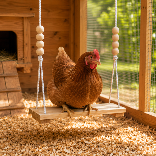 Chicken Play & Perch Swing