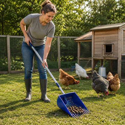 Clean Coop Rake & Shovel