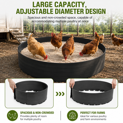 Premium Chicken Dust Bath Tub