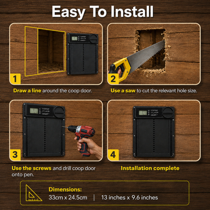 Smart Automatic Chicken Coop Door